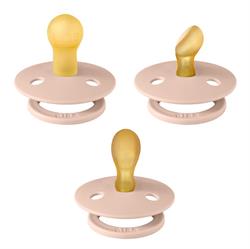 Bibs Try-it Collection, Blush, 3-Pak, Str. 1